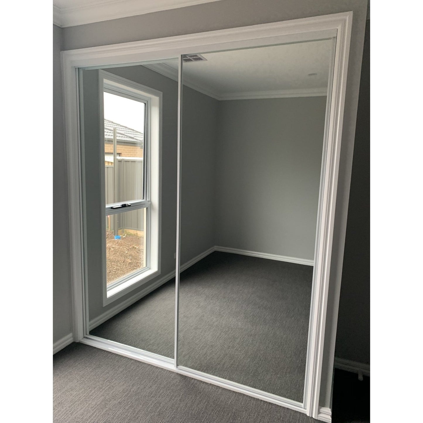 Instyle Range Mirrored Wardrobe 2-Door Set